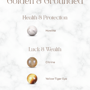 A stylish men's and women's wealth bracelet with golden Tiger Eye for attracting prosperity with a calm mind.